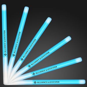 Custom 9.4" Blue Glow Stick Wands - Domestic Imprint