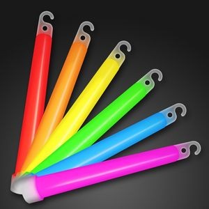 Promotional 6" Premium Assorted Glow Stick - BLANK