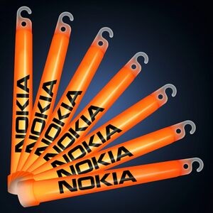 Orange 6" inch Glow Stick - Domestic Print