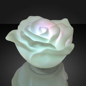 Floating Deco Roses w/ Color Change LEDs - BLANK