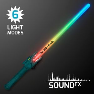 LED Dragon Saber Swords with Sound Effects - Domestic Print