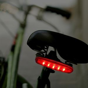 Red LED Tail Light for Bikes - BLANK