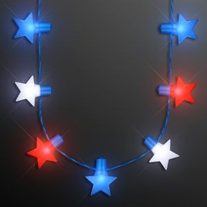 Jumbo Stars String Lights Necklace - BLANK