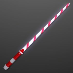 Candy Cane Light Sword Christmas Saber - BLANK