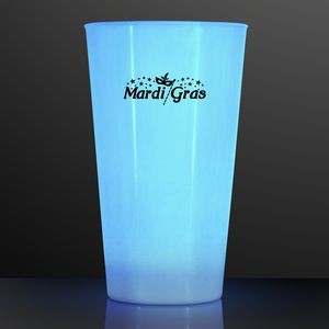 16 Oz. LED Blue Glow Cup for Party Drinks - Domestic Print