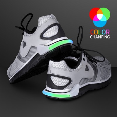 Flashing Multicolor Shoe Heel Light for Night Safety - BLANK