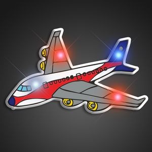 LED Airplane Blinky Pins - BLANK