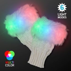 Fingerless LED Gloves - BLANK