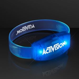 Galaxy Glow Blue LED Bracelets, Patent Pending - Domestic Print