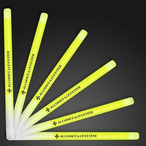 Custom 9.4" Yellow Glow Stick Wands - Domestic Imprint