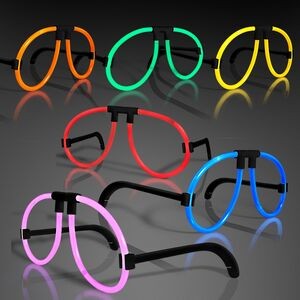 Neon Glow Glasses - Assorted - BLANK