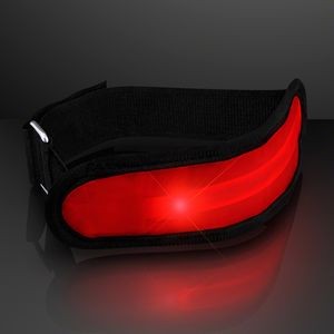 Light Up Red LED Armbands for Night Safety