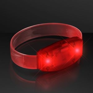 Galaxy Glow Red LED Bracelets, Patent Pending - BLANK