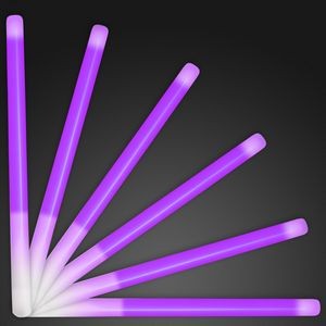 9.4" Purple Glow Stick Wands - BLANK