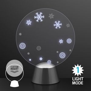 Animated LED Snowflakes Picture Frame - BLANK