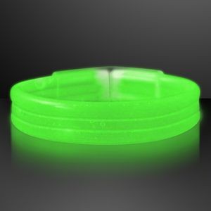 Green Thick Glow Bracelet Bangles - BLANK