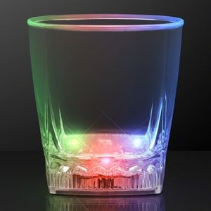 Color Change LED Whiskey Rocks Glass - Blank