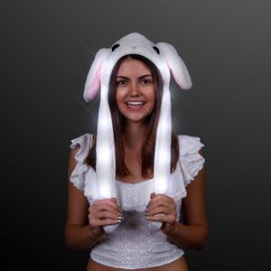 Moving Ears Blinky Bunny Hat - BLANK