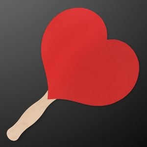 Red Heart Fans (NON-Light Up) - BLANK