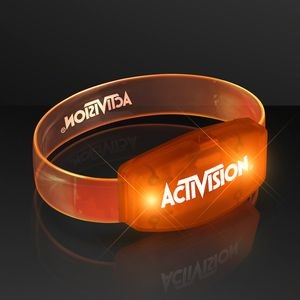 Galaxy Glow Orange LED Bracelets, Patent Pending