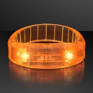 Orange Fashion LED Bracelet - BLANK