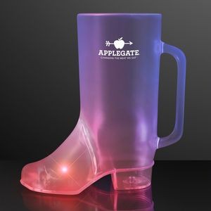 Beer Boot Mug Light Up Drinking Glass - Domestic Print