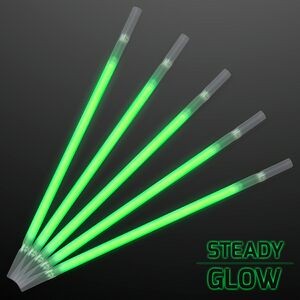 Green Glow Straw for Light Drinks - BLANK