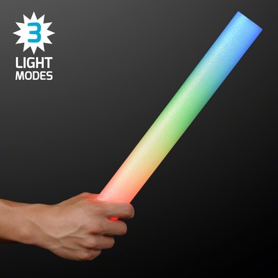 16" Multi Color LED Foam Cheer Stick - BLANK