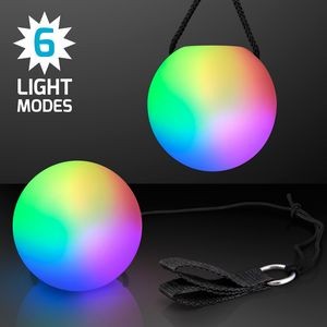 LED Poi Ball Swirling Light Toy - BLANK