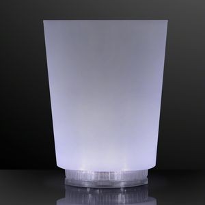 Light Up Color Change Frosted Short Glass - BLANK