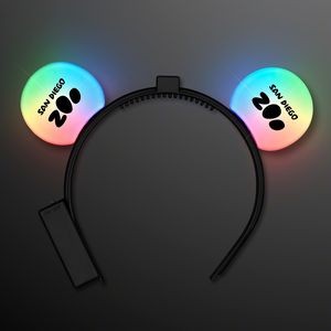 Custom Color Change LED Mouse Ears Headband - Domestic Print
