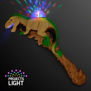 Deluxe Dinosaur Projecting LED Light Wand - BLANK