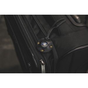Leather AirTag Case Hang Tag with Rivets