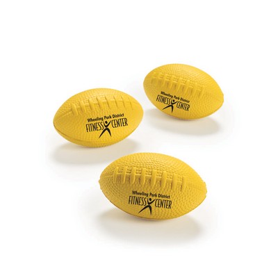 4" Yellow Tension Buster Football