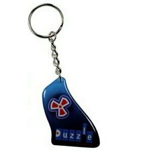 Key Chain / Tag - Custom Single Sided Imprint (2.1 to 3 Square Inch)