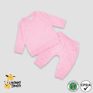 Baby Sweatsuits Cotton Candy 65% Polyester/35% Cotton- Laughing Giraffe®