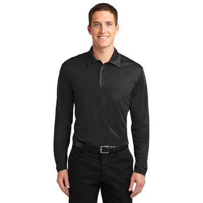 Port Authority® Silk Touch™ Performance Long Sleeve Polo Shirt
