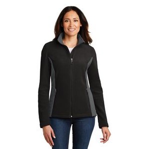Port Authority® Colorblock Ladies' Value Fleece Jacket