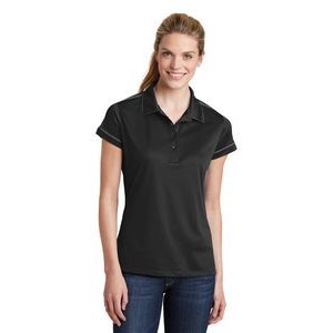 Sport-Tek® Ladies Contrast Stitch Micropique Sport-Wick® Polo Shirt