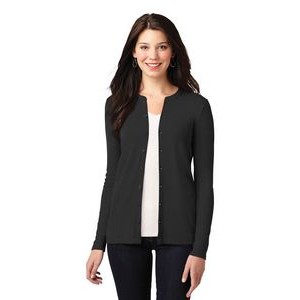 Port Authority Ladies' Concept Stretch Button-Front Cardigan Sweater