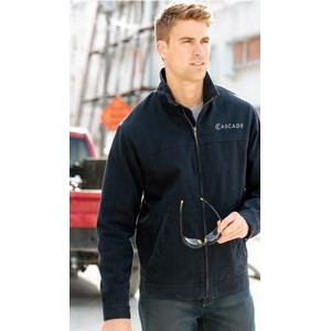 Cornerstone Washed Duck Cloth Flannel-Lined Work Jacket