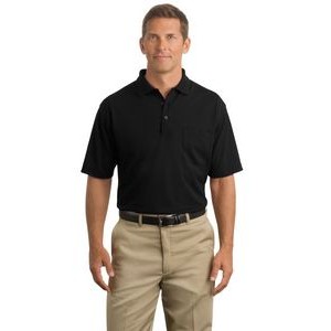 CornerStone® Industrial Pocket Pique Knit Polo Shirt