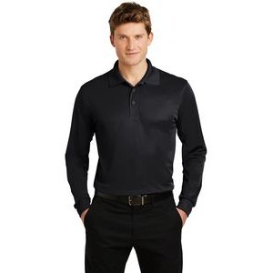 Sport-Tek Micro-Pique Sport-Wick Long Sleeve Polo Shirt