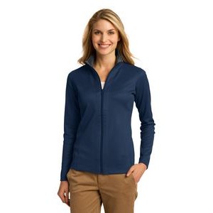 Port Authority Ladies' Heavyweight Vertical Texture Full-Zip Jacket