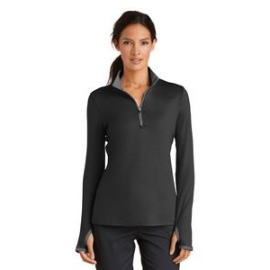 Ladies' Nike® Golf Dri-FIT Stretch 1/2-Zip Cover-Up Shirt