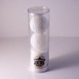 Compressed Towel Golf Pack w/2 Golf Balls (11"x17")