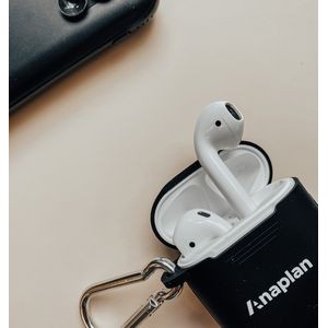 Silicone Apple AirPods Cover w/ Carabiner