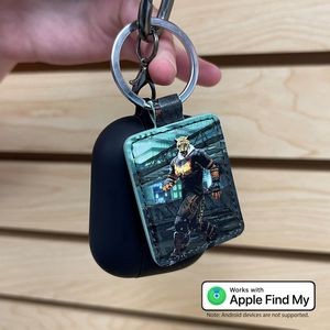 Find My PU Rechargeable Keychain