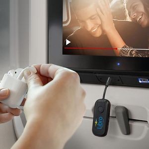 Wireless Earbud Airplane Adapter