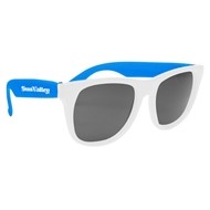 Sunglasses w/White Frame